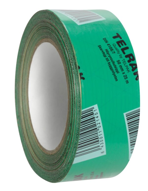 Ångspärr tejp 50mm x 25m grön DIN 4108-7
